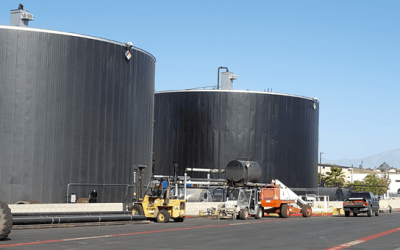 Kelterite Asphalt Oil Storage